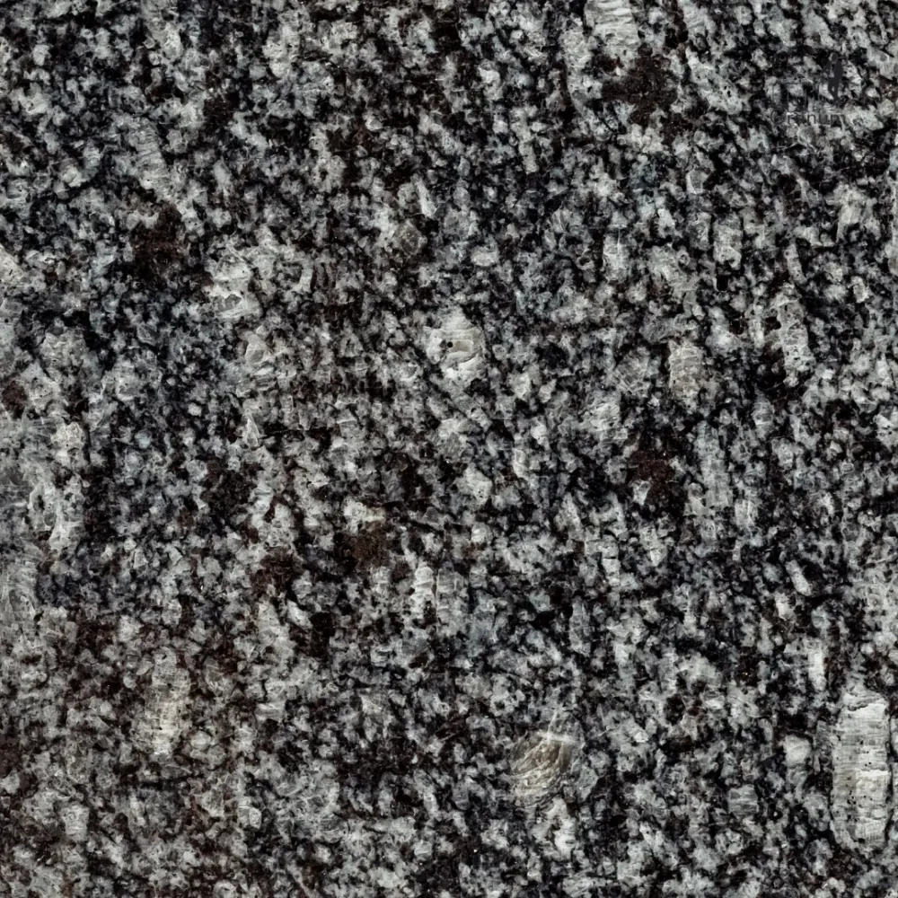 Detal naturalnej struktury kamienia Caviale Nero